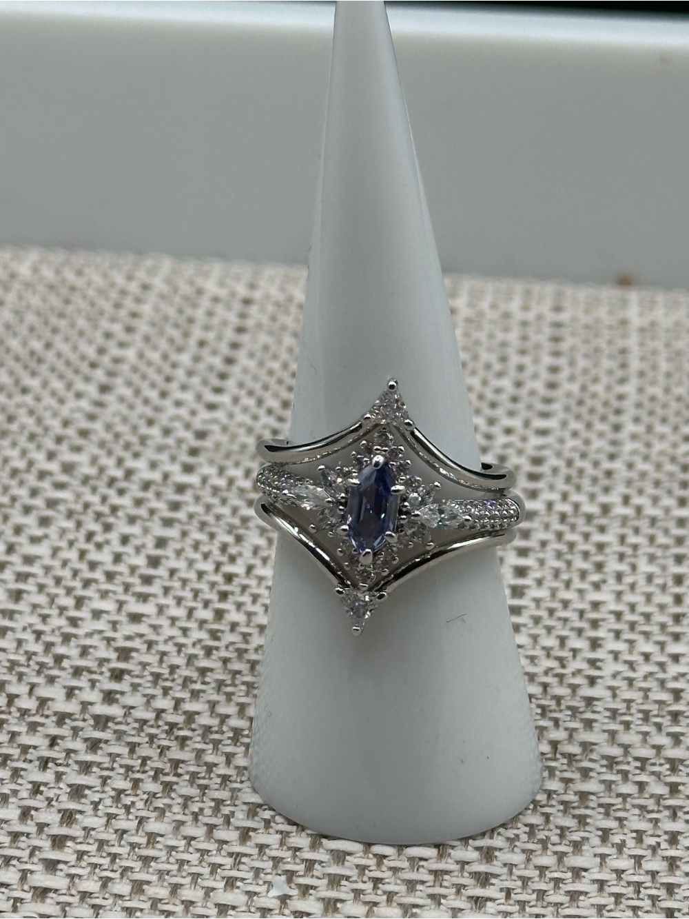 Classic Perfection ring, size 8, silver tone, RBP8487